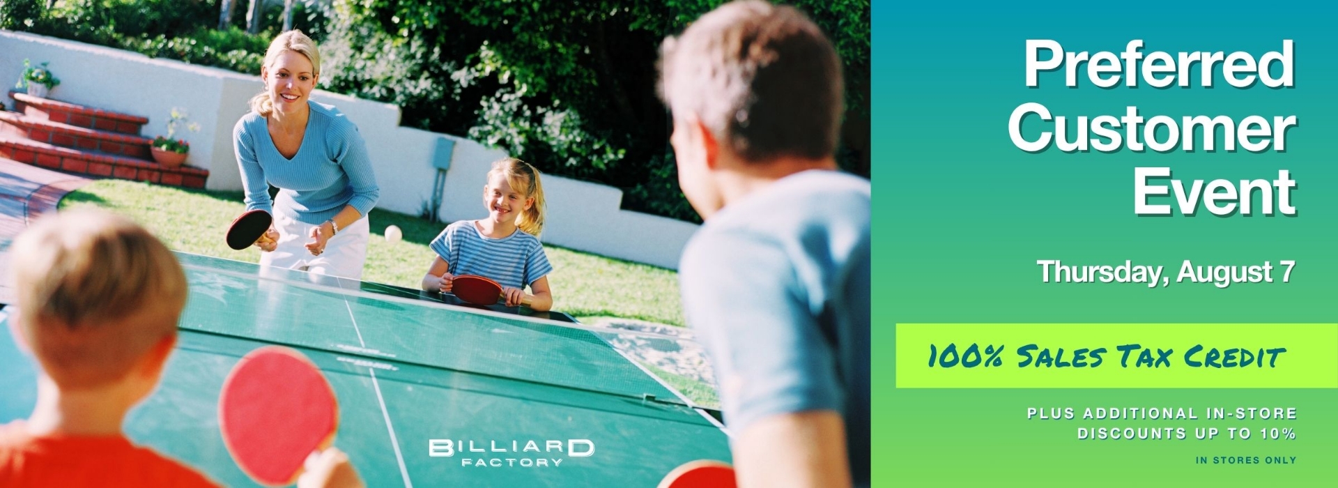 Preferred Customer day this Thursday August 7th